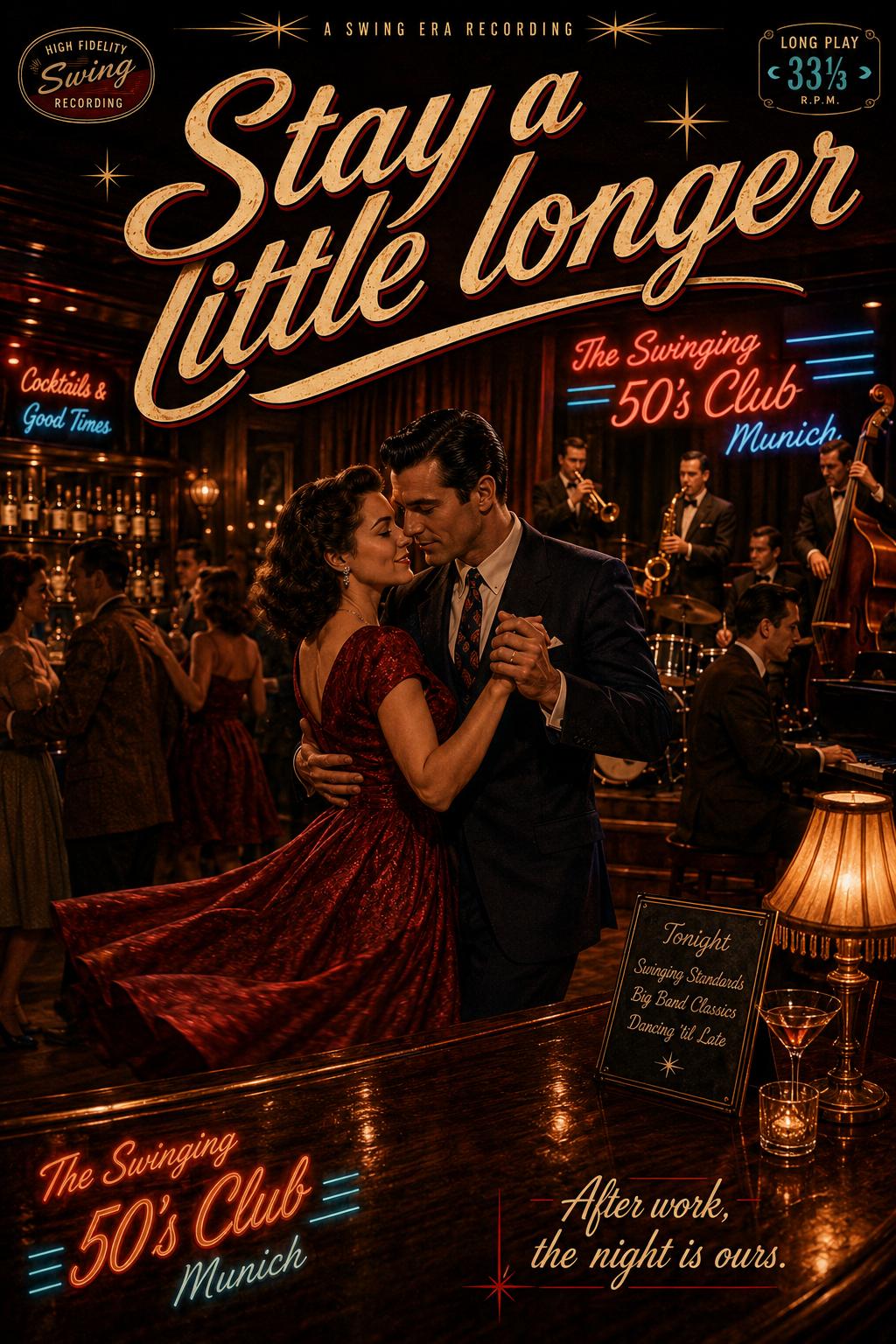 Stay a little longer Cover